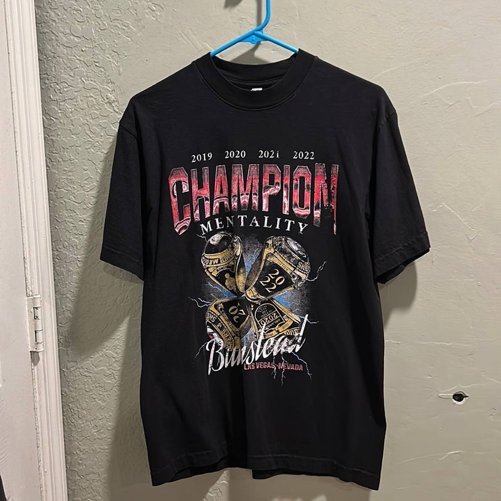 CBUM 4x Olympia Champion Mentality Tee. LIMITED EDITION!!! Size small, new.
